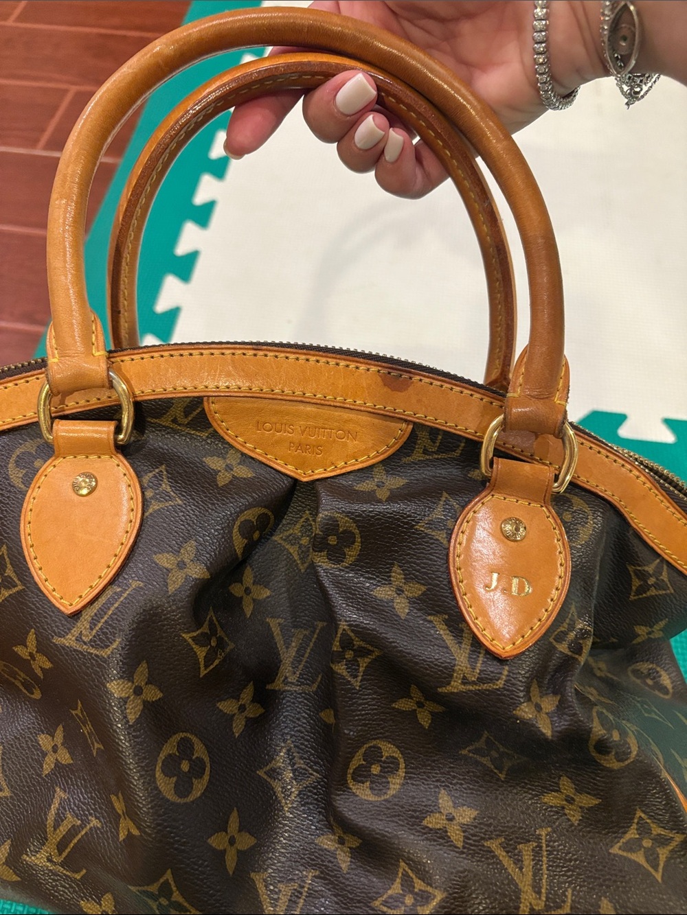 Louis Vuitton Monogram Canvas Satchel with Vachetta Leather Handles - Picture 3 of 9